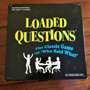 Loaded Questions Game - Very good pre-owned conditions. Edition 2009.